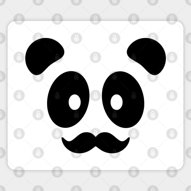 Panda Mustache Bambu Brand Movember Sticker by Bambu